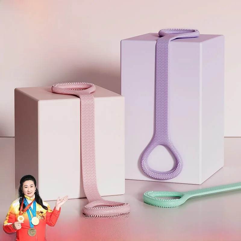 女性用8字型レジスタンスバンド-背中ストレッチフィットネス器具-家庭用-エラスティックバンド-肩の開き-美背