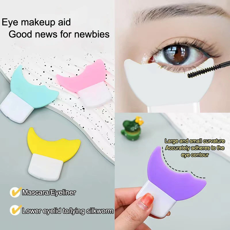 Multifunktionale Eyeliner-Schablone, Flügelspitzen, Eyeliner-Hilfe, Zeichnung, Lippenstift, Tragehilfe, wiederverwendbare Make-up-Werkzeuge, Hilfsartefakt