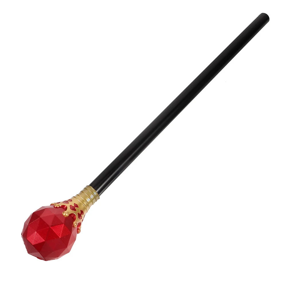 

1pc Queen Scepter Prop Lightweight Durable Plastic Imagination For School Plays Talent Shows Party Cosplay Decorative