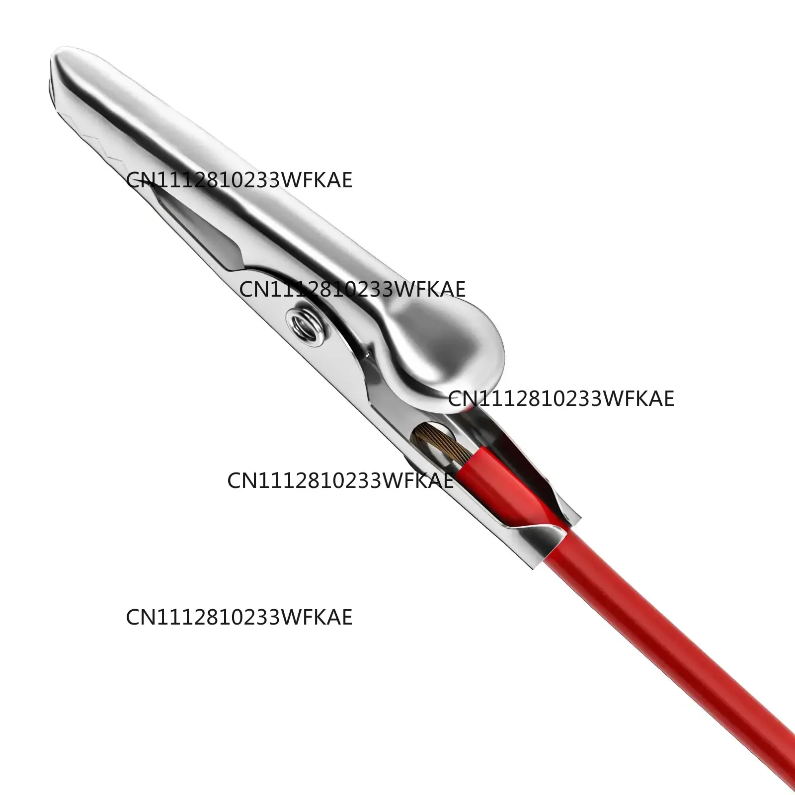 2/10pcs Color Double Headed Crocodile Clip Cable Length 45cm Crocodile Clip 28mm Cable Test Clip