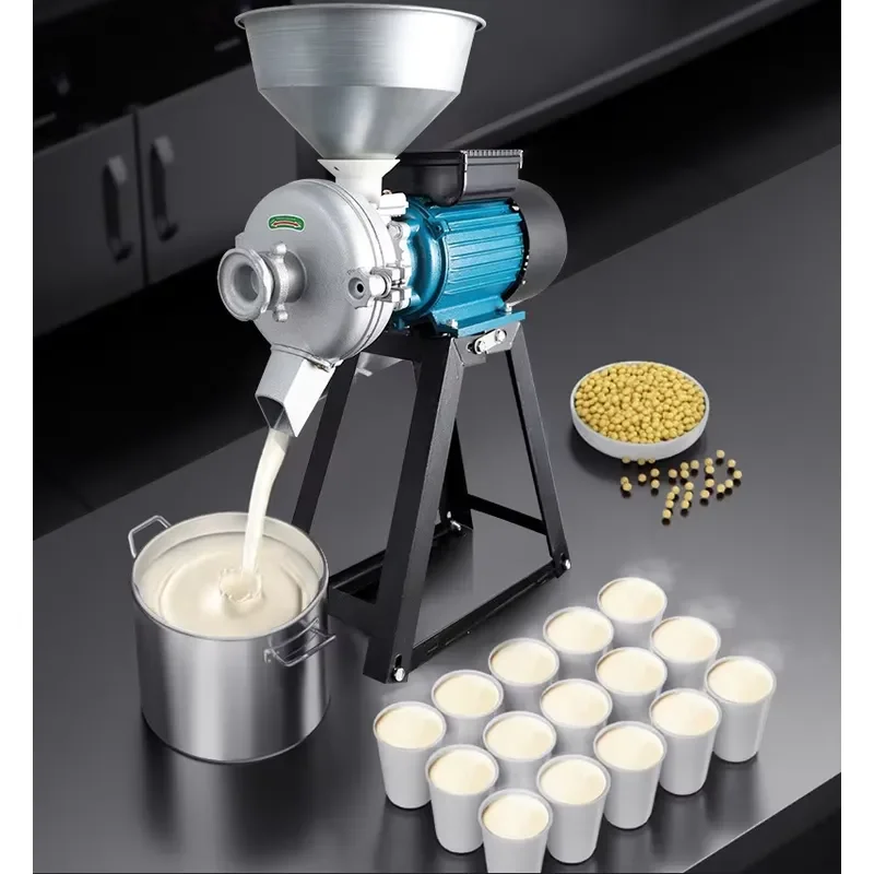 Factory Sales Coffee Bean Powder Grinder Wet Wheat Maize Grinder Flour Milling Machine