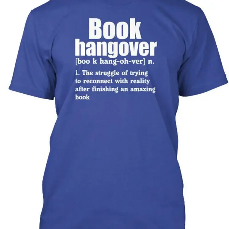 Fun Book Hangover 1 Struggle Of Trying To T Shirt Made in USA Size S 5XL
