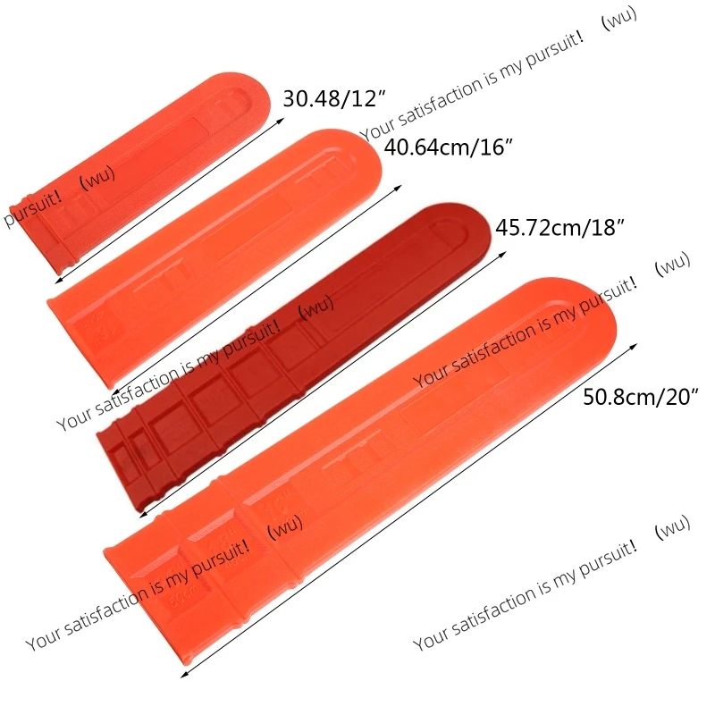 Chainsaw chain covers for agriculture and forestry protect bars and chains from damage