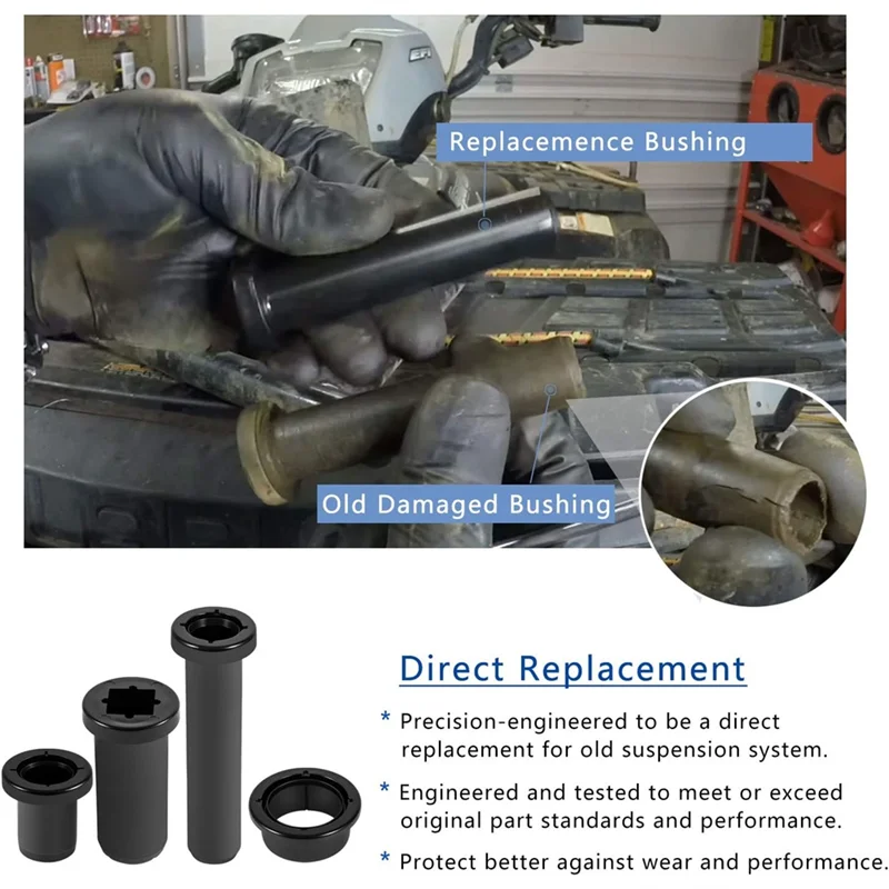 

Suspension Bushing Spacer Kit-Rear A-Arm Replacement For Polaris Sportsman 400 500 700-Part# S:5020677 5433063 5433413 5433066