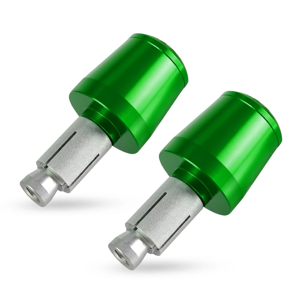 Motorcycle Handlebar Grips Slider Cap Plug Aluminum Bar End For Kawasaki ZX10R 2006 2007 2008 2009 2010 2011 2012 2013 2015 2016