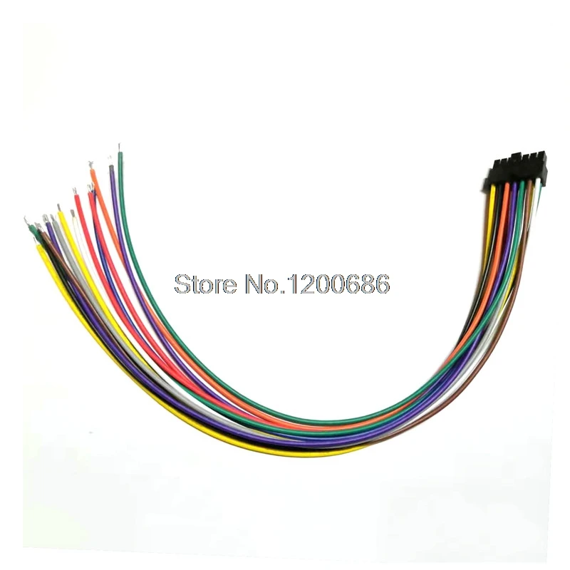 14PIN 18AWG 30CM 5557 Micro-Fit 4.2 Mini-Fit Jr. Receptacle Housing  2x7pin 39012140 14 pin Molex 4.2 2*7pin 14p wire harness