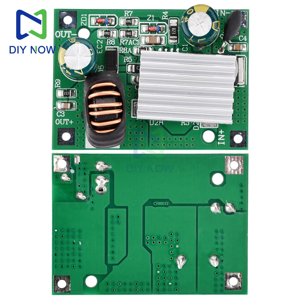 Módulo reductor DC-DC 16V-120V 9-120V 9-90V módulo reductor convertidor módulo de conversión de voltaje salida 12V 3A