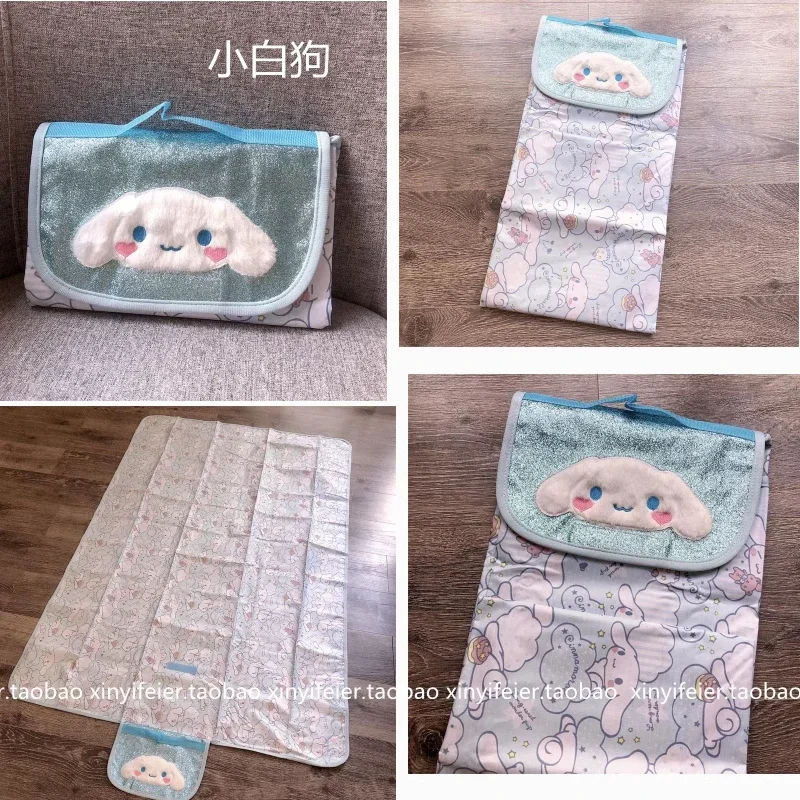 Hellokitty Picnic Mat Moisture-proof Mat Thickened Outdoor Picnic Mat Portable Waterproof Outdoor Picnic Cloth Spring Outing