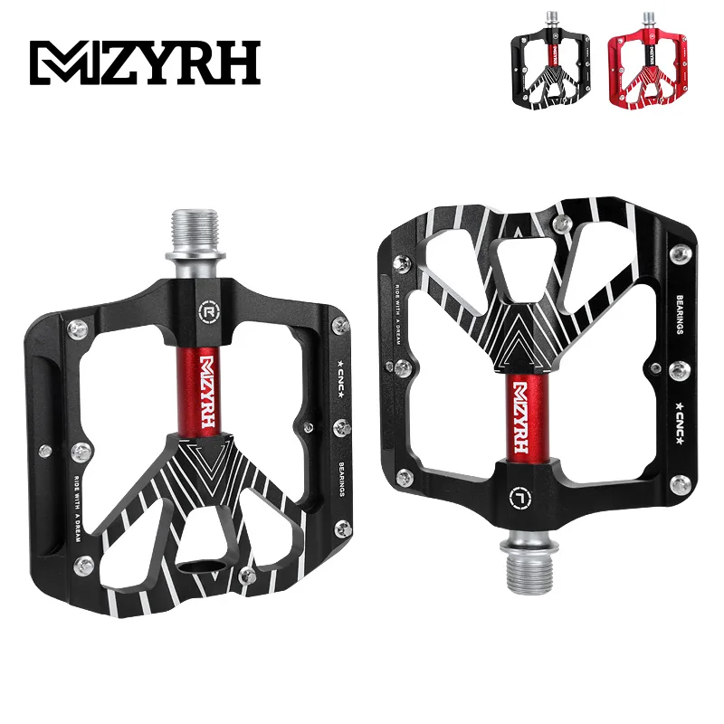 3 Sealed Bearing Bike Pedals Ultralight Anti-slip CNC BMX MTB Road Bike Pedal Cycling Mountain Bicycle Pedals