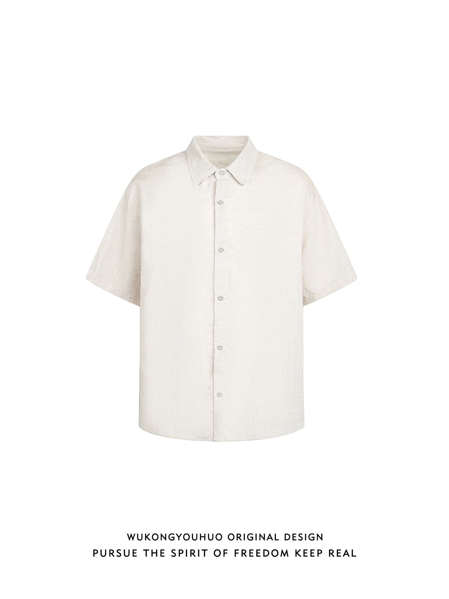 

Casual Loose Linen ort Sve irt Men's Summer Vintage Loose Couple f Sve irt Breathable Comfortable Youth Faion