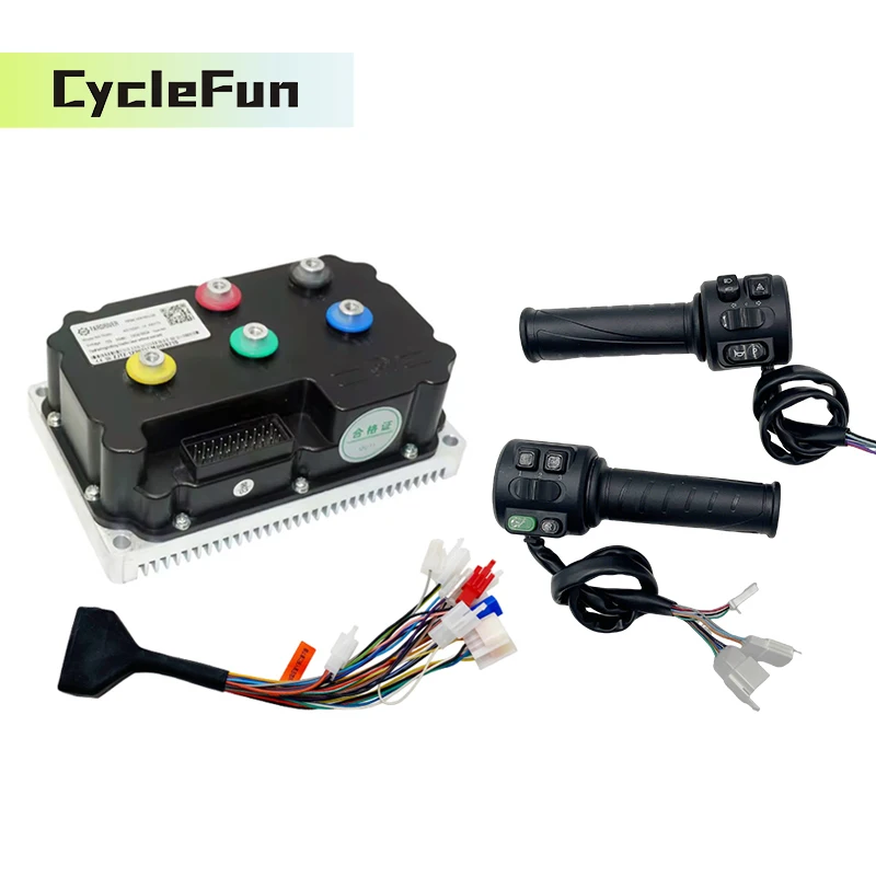 

Контроллер FarDriver ND72360 3 кВт постоянного тока 190 А фазовый 360 А с дроссельной заслонкой T08 для электрического скутера