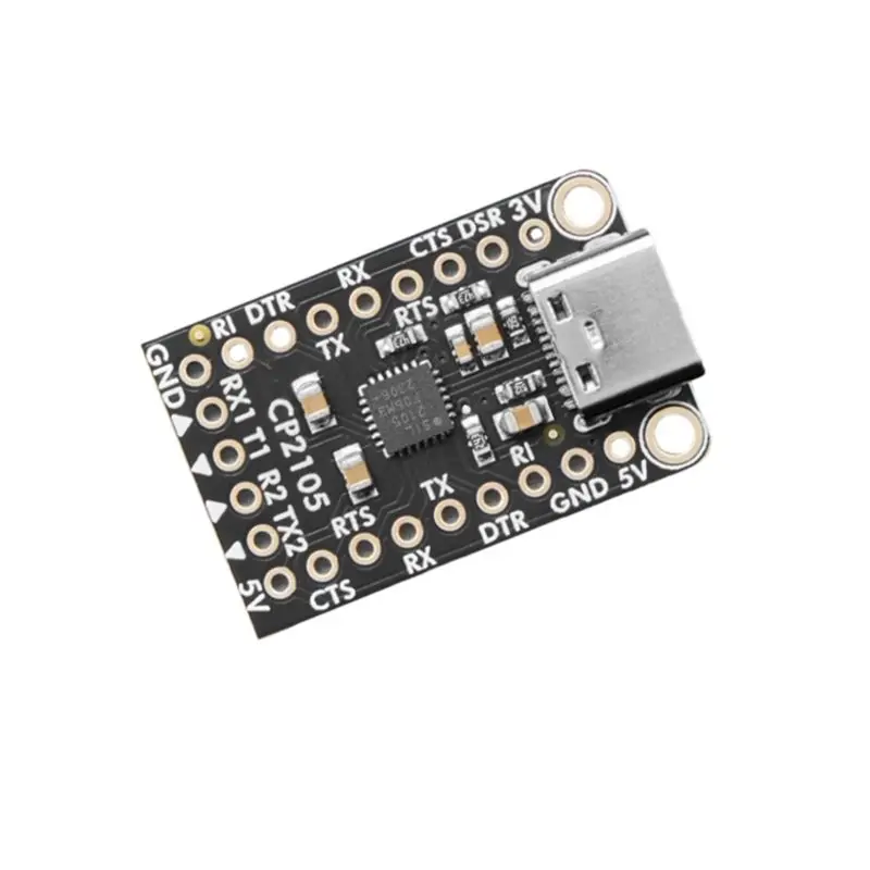 6065 CP2105 Friend Module USB To Dual UART Serial Converters Type C To Dual UART Serial Converter
