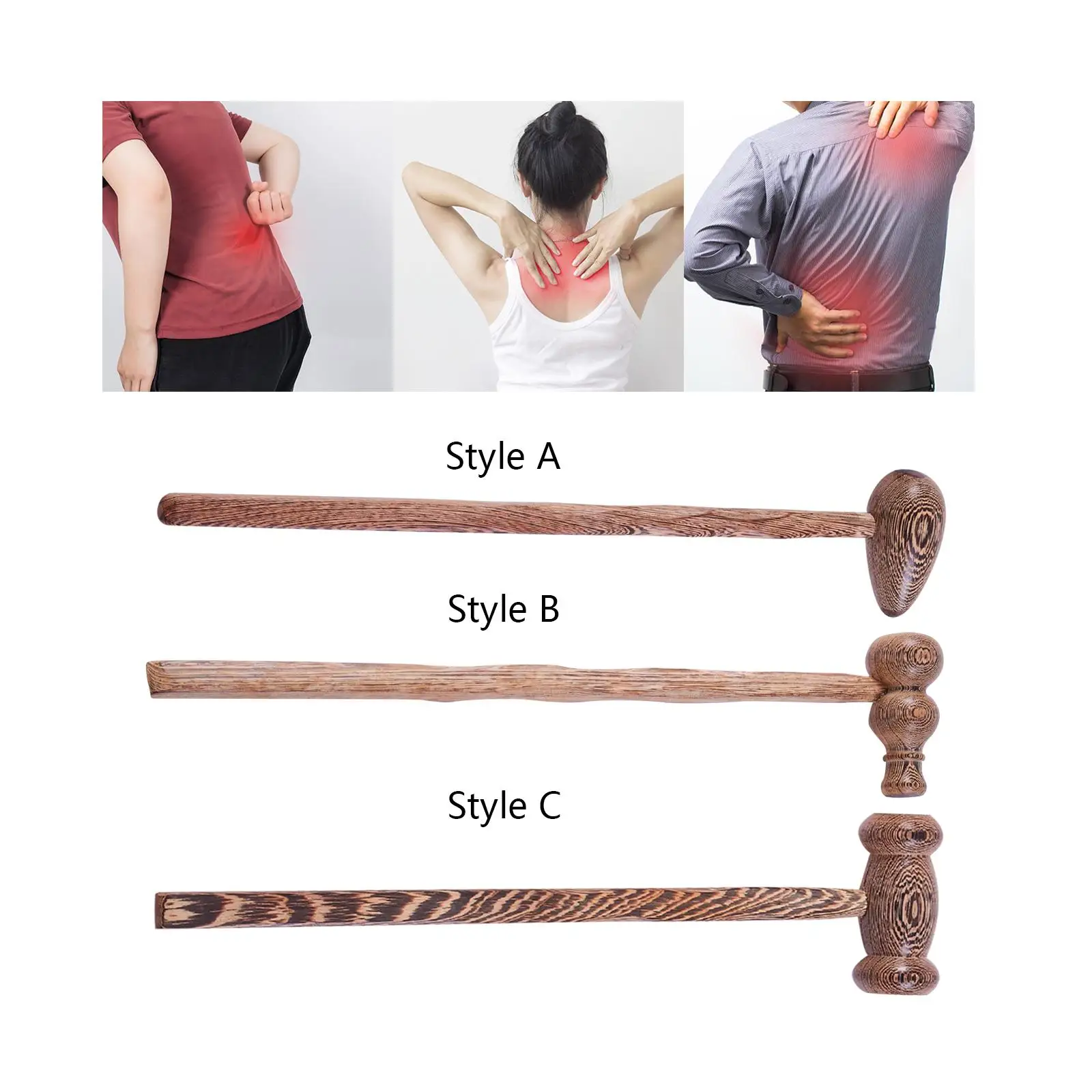 

Деревянные массажные роликовые палочки для спины, релаксация спины, ног, домашний офис