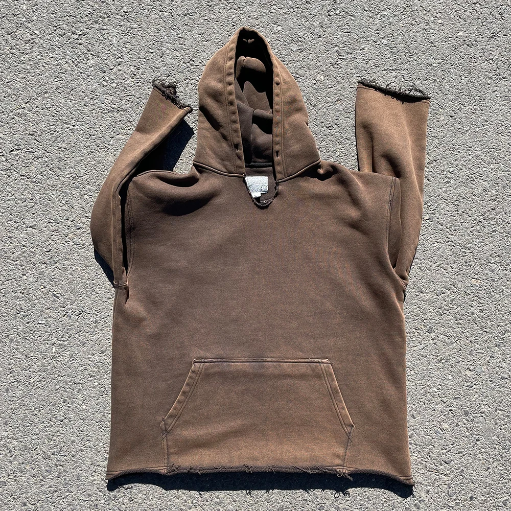 retro-american-vintage-hoodie-v-neck-frayed-design-tear-drop-style-casual-comfortable-sweatshirt-for-autumn-season