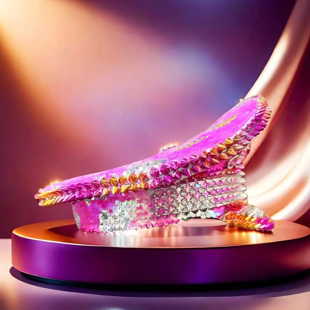 HongLuan gele laser lederen lus kapitein hoed strass & militaire petten voor dames, Rave Festivals accessoires & feestpet man