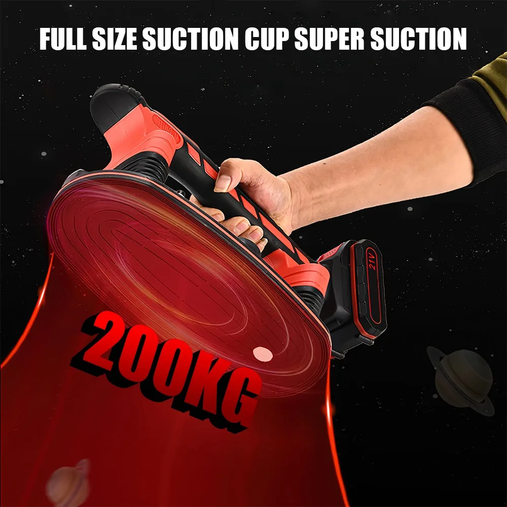 200 kg Fliesen-Installationswerkzeug, rutschfeste Vibrationsmaschine, ein Saugnapf-Vibrator, Handfliesen, Nivellierung, Verlegung, 6 Geschwindigkeiten – Detail 4
