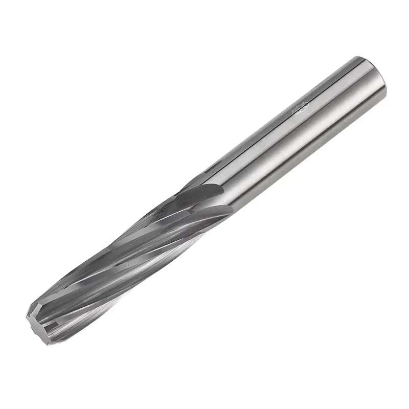 for High Speed Steel Straight Shank Spiral Reamer Bit Customized Dimensions Processing Service