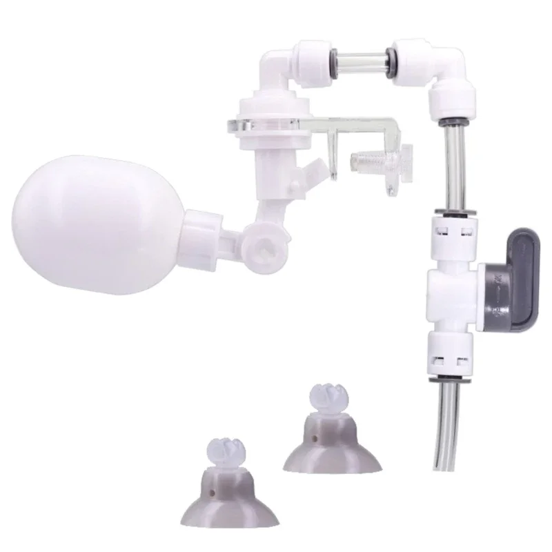 Auto Water Filler Adjustable Float for Valve Auto-top-Off Solution for Freshwater & Saltwater Easy Mounting for Fish for