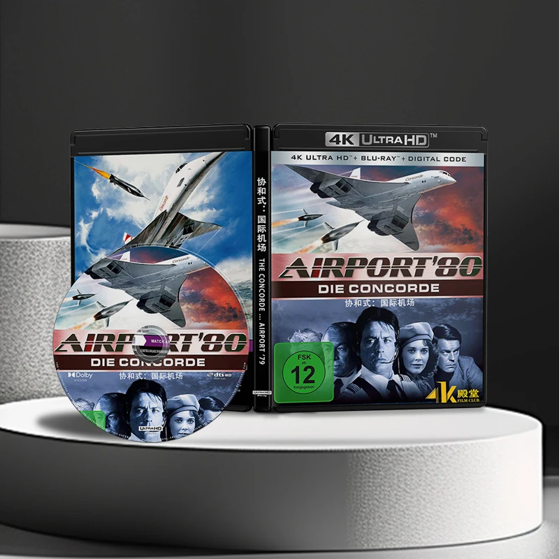 The Concorde... Airport '79 (1979) 4K UHD Blu-ray Dolby Vision DTS-HD MA 5.1 English Chinese characters