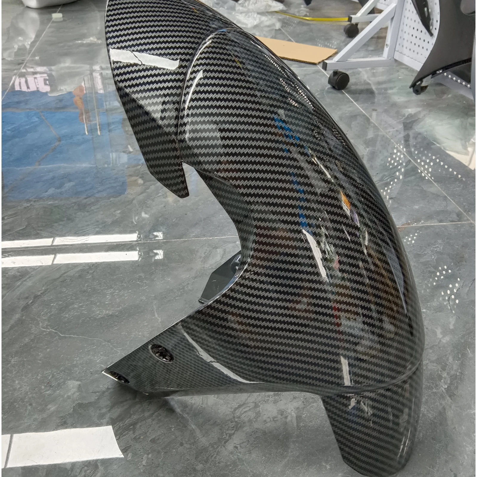 For BMW F900XR S1000XR 2020-2024 Motorcycle Front Wheel Hugger ABS Carbon Fender Mudguard Splash Guard Fairing Cover