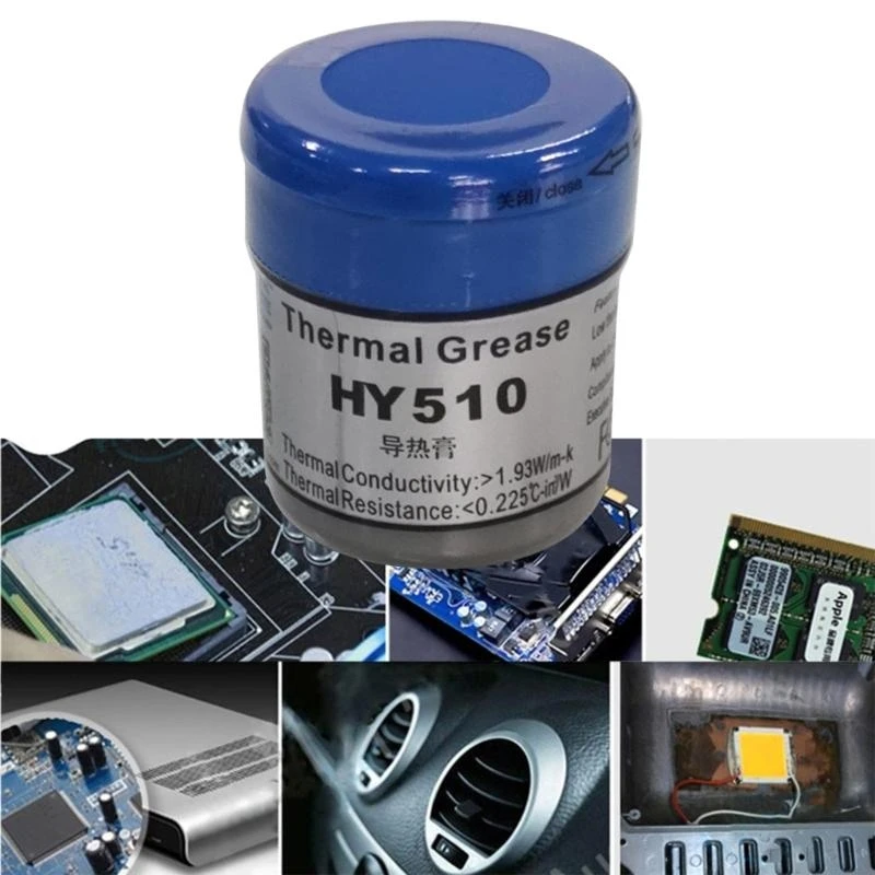  Gray CPU Thermal Compound Paste High Performance Silicone Heatsink Compound 10G