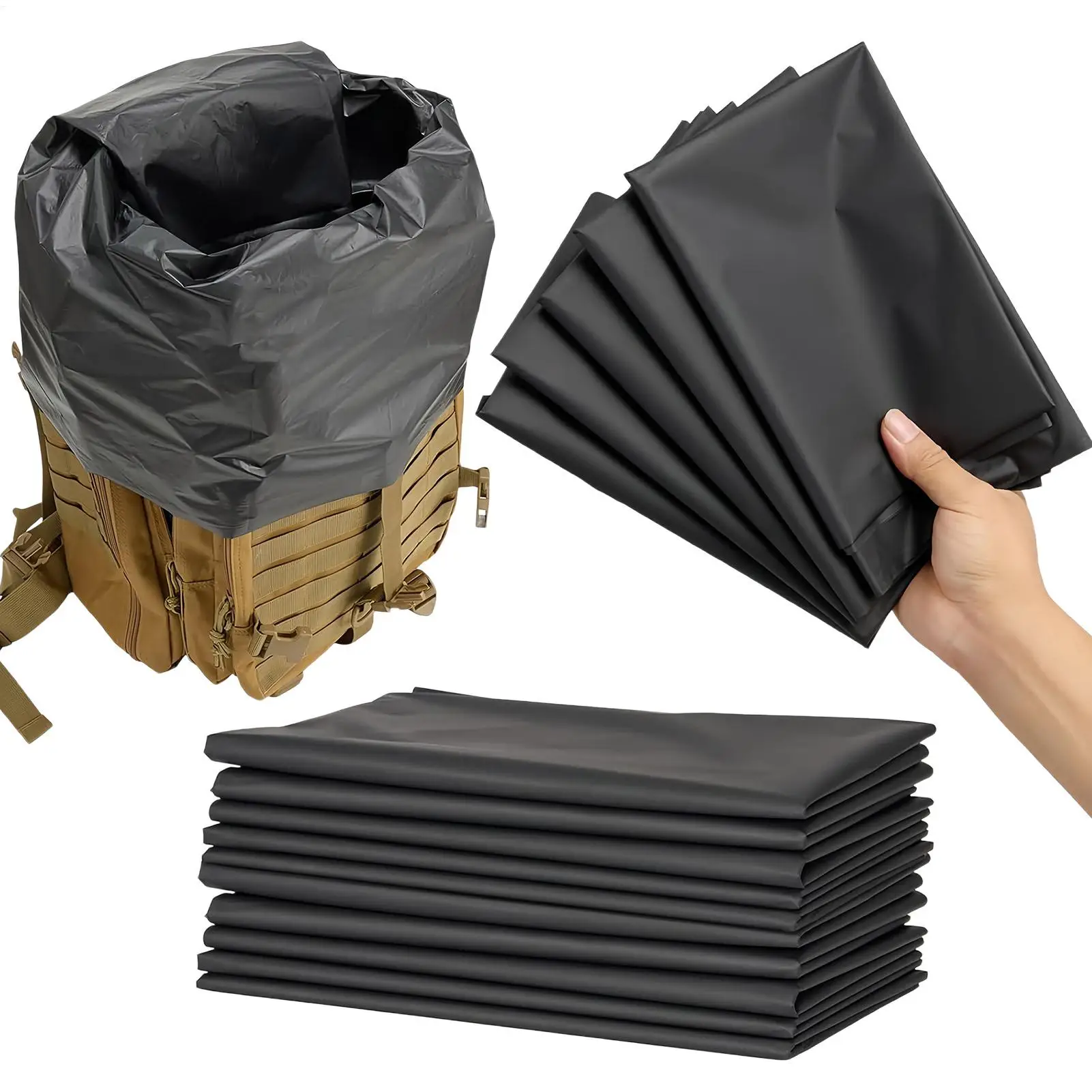 pack-liners-for-backpacking-10-piece-heavy-duty-thick-matte-black-lining-backpacking-bags-pack-liner-for-camping-survival