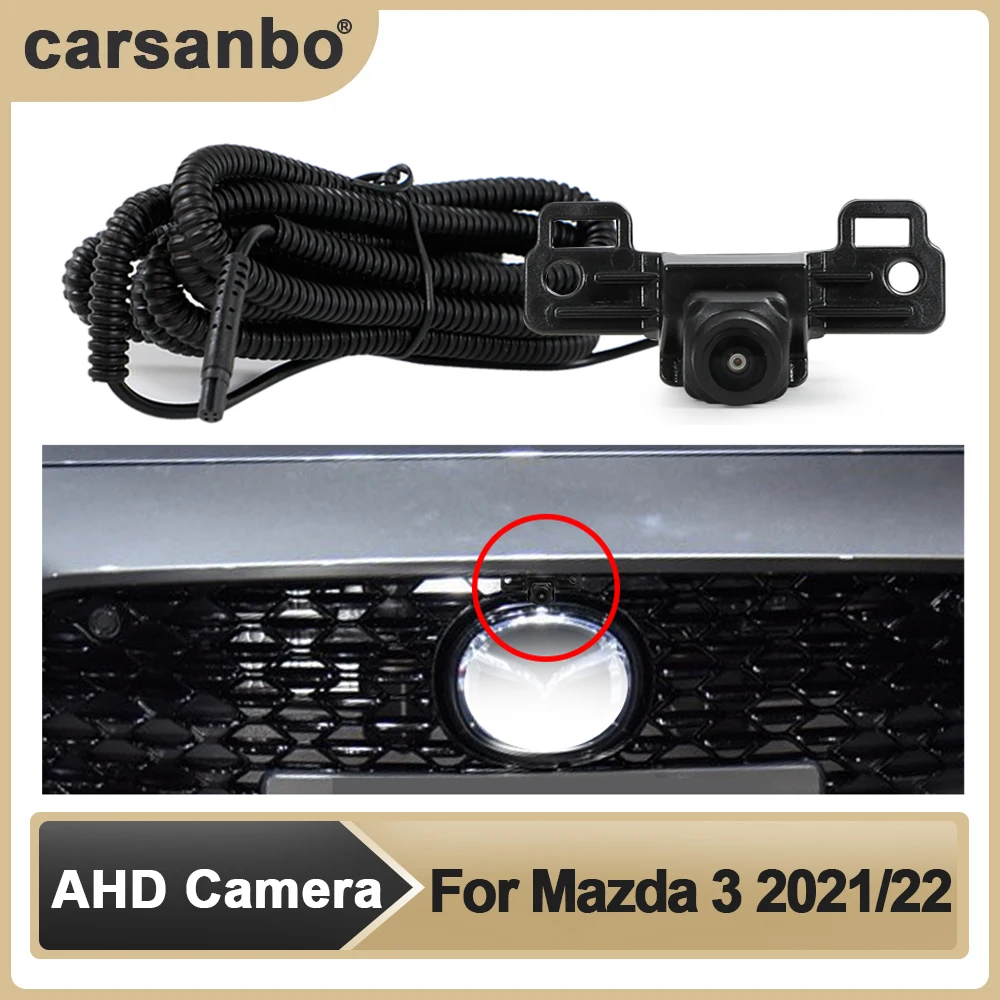 

HD Car Front View OEM Camera Night Vision Fisheye Wide Angle 150°Camera For Mazda 3 Axela 2021/2022 Parking Surveillance Camera