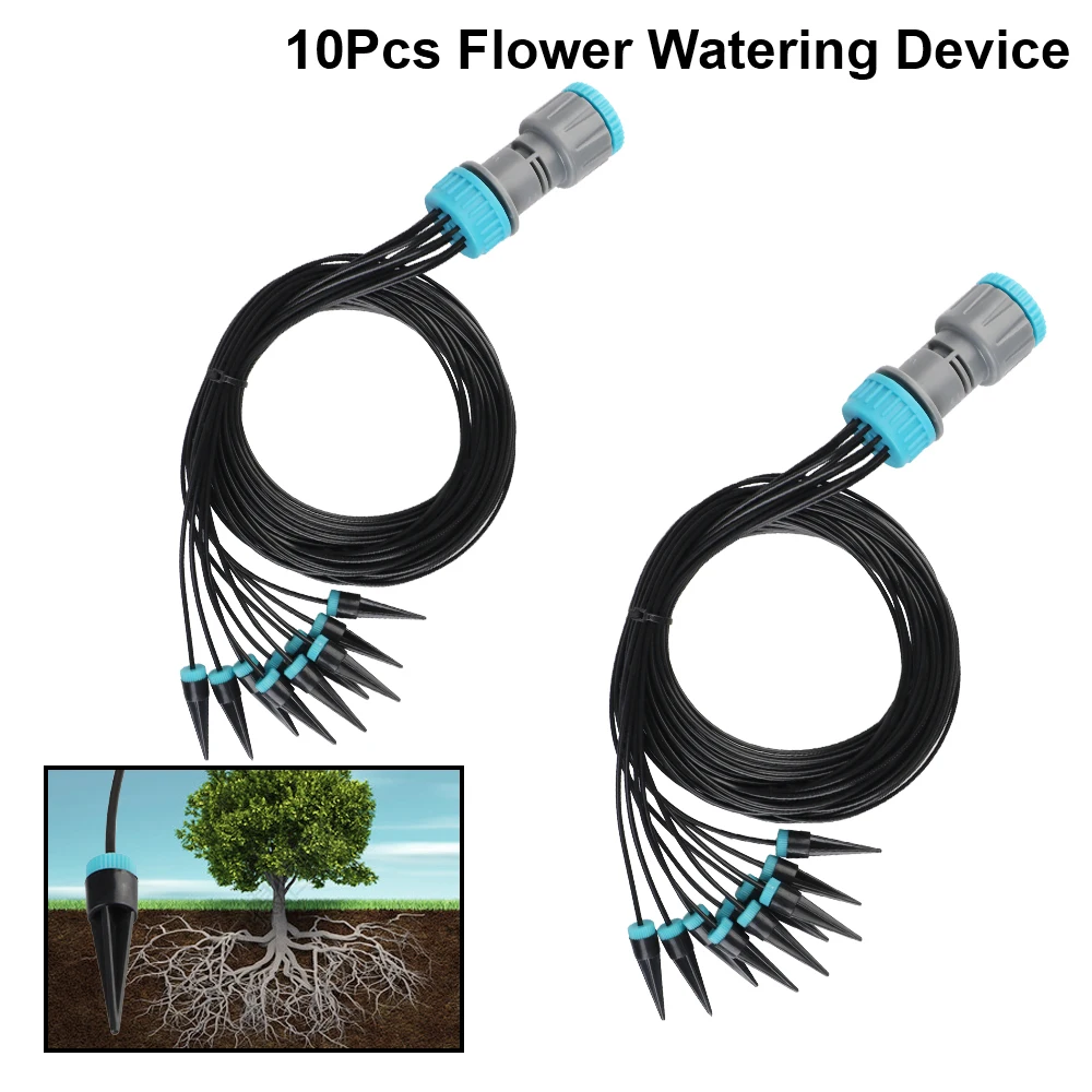 Automatic Watering Device Dripper Kits Auto Drip Arrow Plant Irrigation Tools Garden Flower Watering Water Lazy Planting Kit