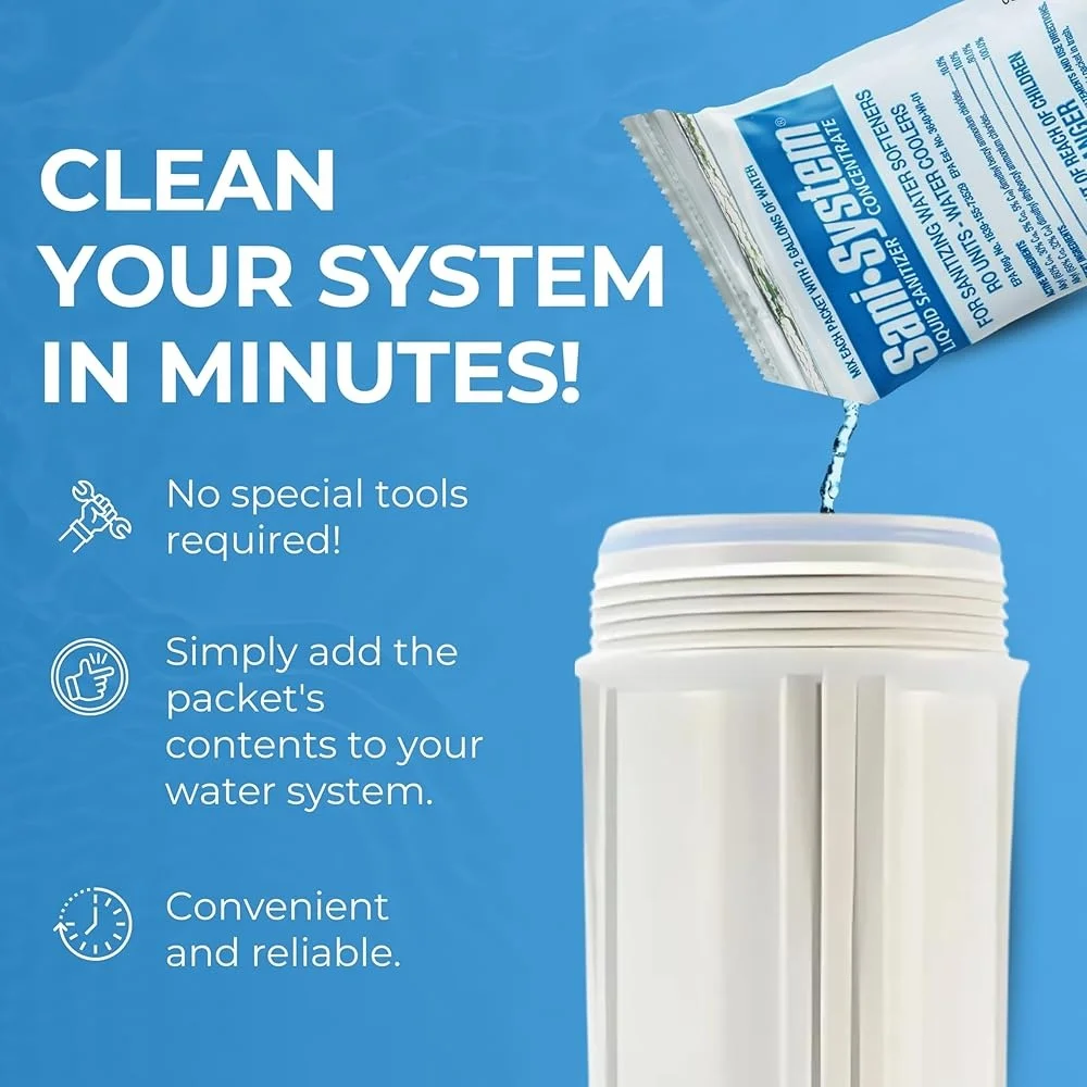 Liquid Cleaner Reverse Osmosis RO System Water Softener Cooler Comprehensive Formula Enhanced Water Quality Multi-Purpose Use