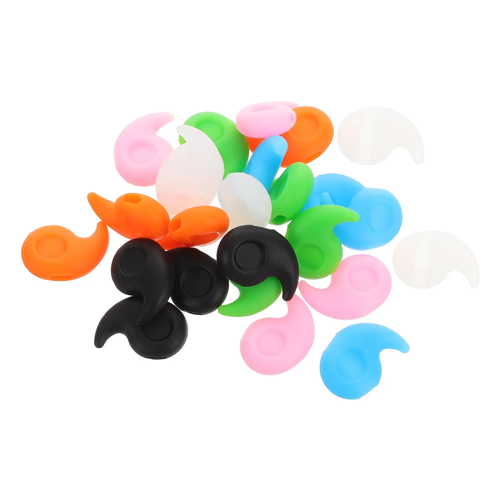

12Pairs Silicone Glasses Anti-Slip Covers Soft Non-Slip Ear Hooks Comfortable Eyeglass Ear Grips for Sunglasses Glasses