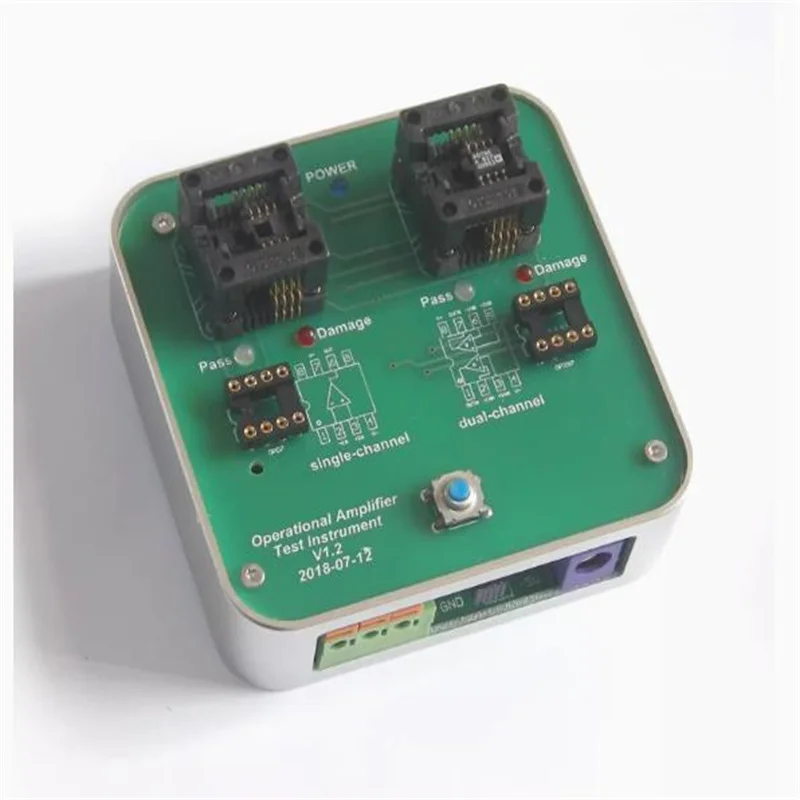 

Operational amplifier tester batch testing tool can detect 3000 pieces per day