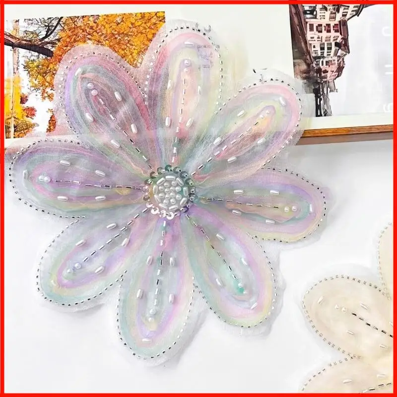 Creatieve bloembroches Fashion kledingpleisters Afneembare jurk ornament voor het aanpassen kleding en accessoires