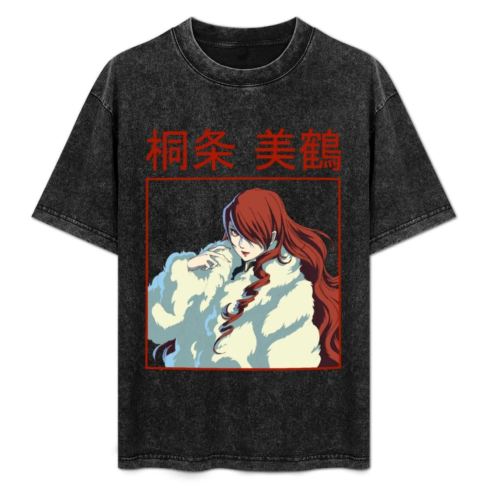 Mitsuru Kirijo T-Shirt Short sleeve tee anime t shirts shirts graphic tee blanks men t shirt