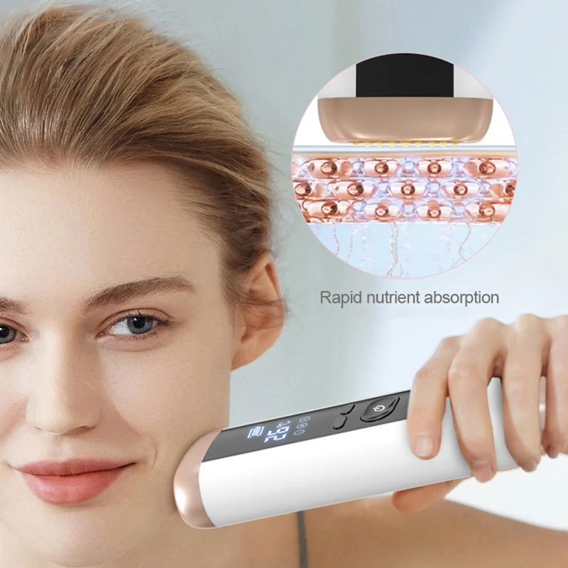 Face Lifting Device For Wrinkle Anti Aging EMS Skin Rejuvenation Radio Massager EU Plug