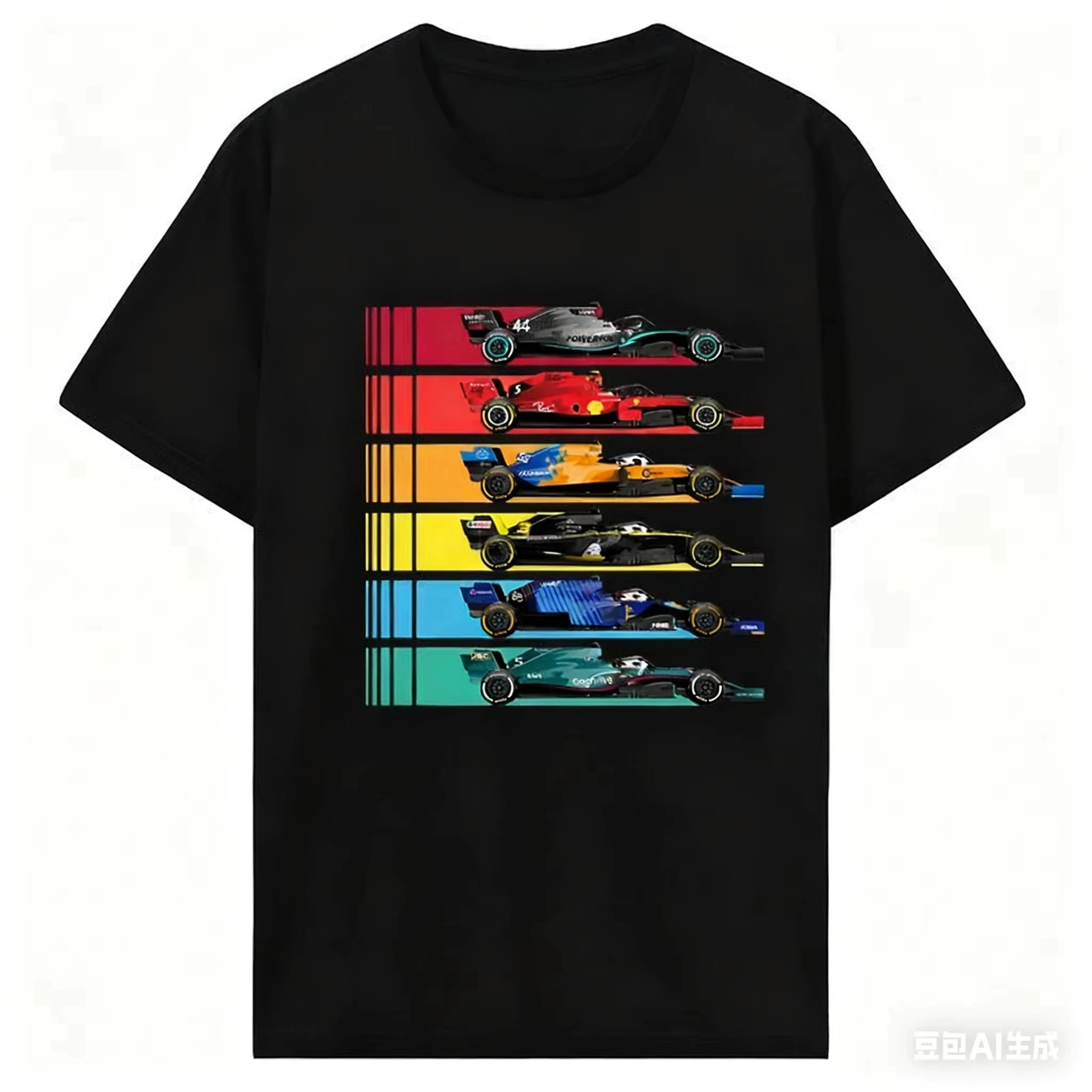 F1 Team Racing Fans T Shirt Formula One Racer Lando Norris Tees Men Women Vintage T-shirt Cotton Tshirt Tees Tops view 5