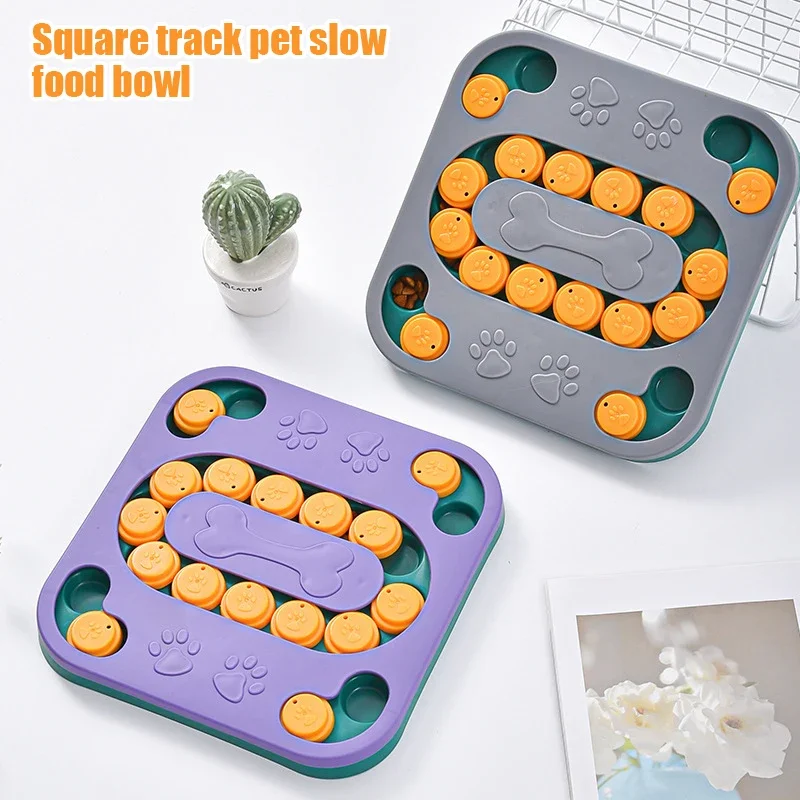 Dog Puzzle Toys Puppy Puzzle Toy Slow Feeder Food Dispenser Interactive Pet Toy For IQ Training Mental Enrichment Large Smart