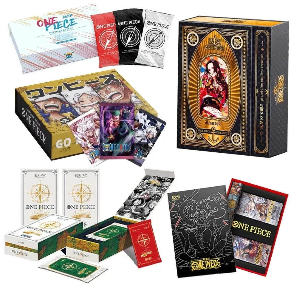 One Piece Card 25th Anniversary Edition Collectible Cards Endless Treasures Gold and Silver Cards Gold Coin Cards