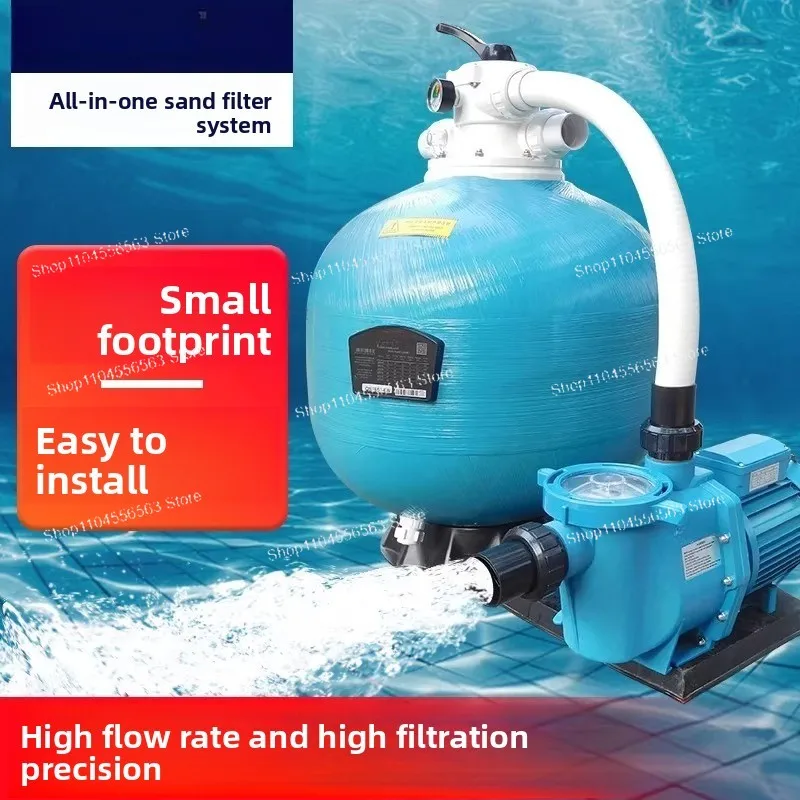 All-in-One Sand Filter & Pump System – Water Circulation & Treatment for Swimming Pools & Baby Pools