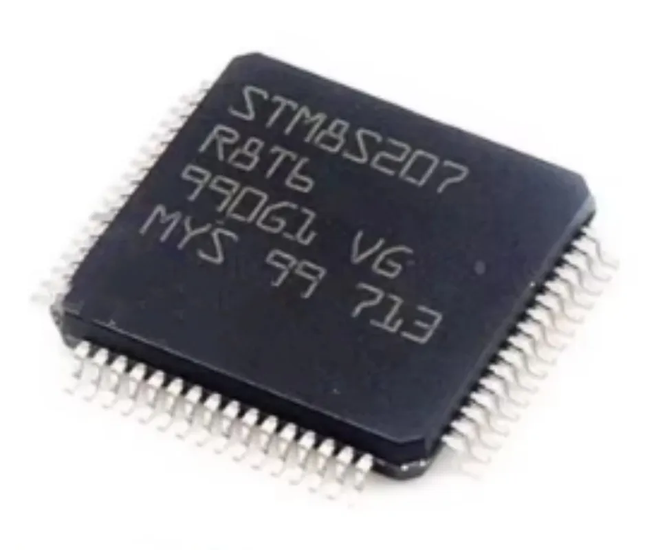 100PCS  STM8S207R8T6  LQFP64  New Original