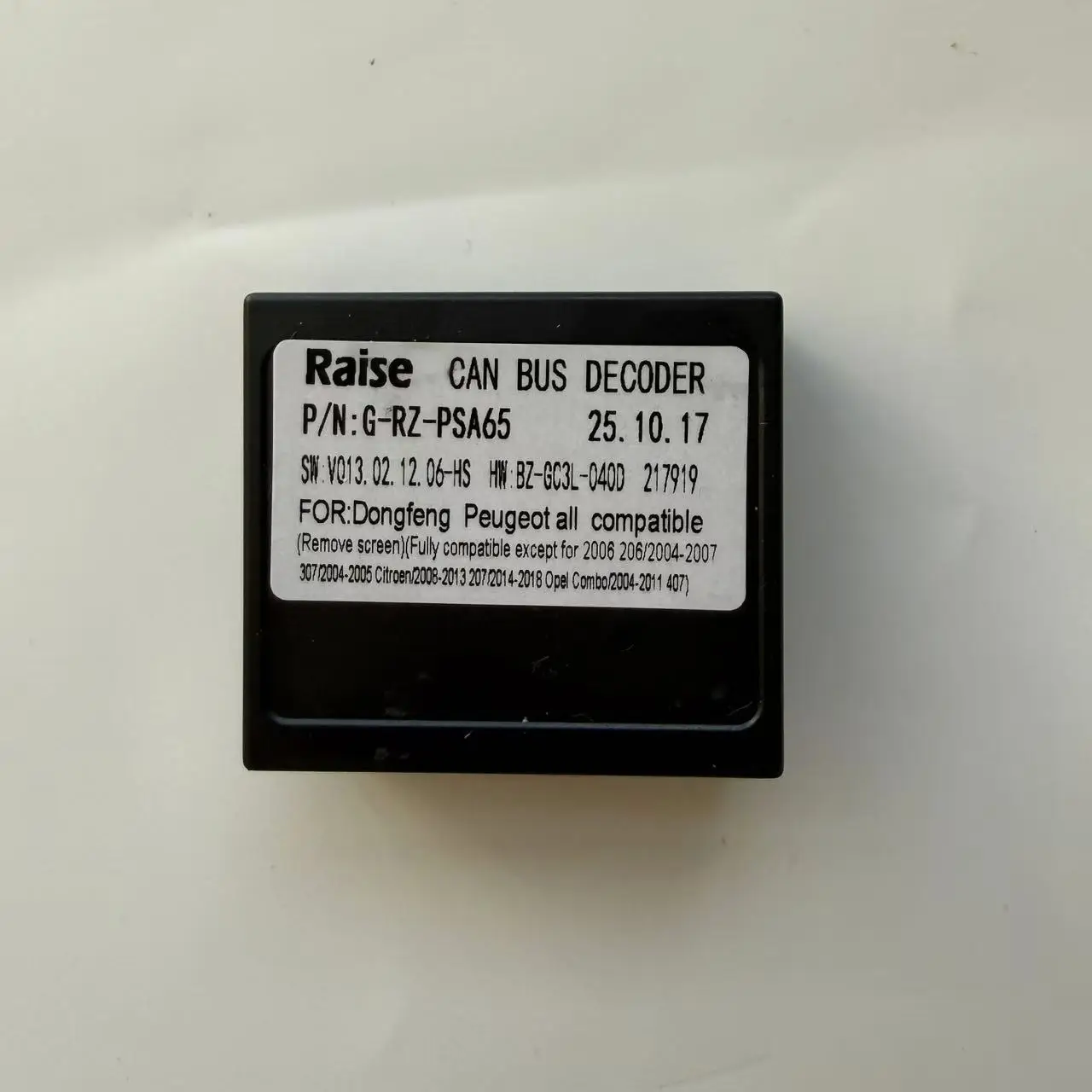Raise PSA-RZ-65 Can…