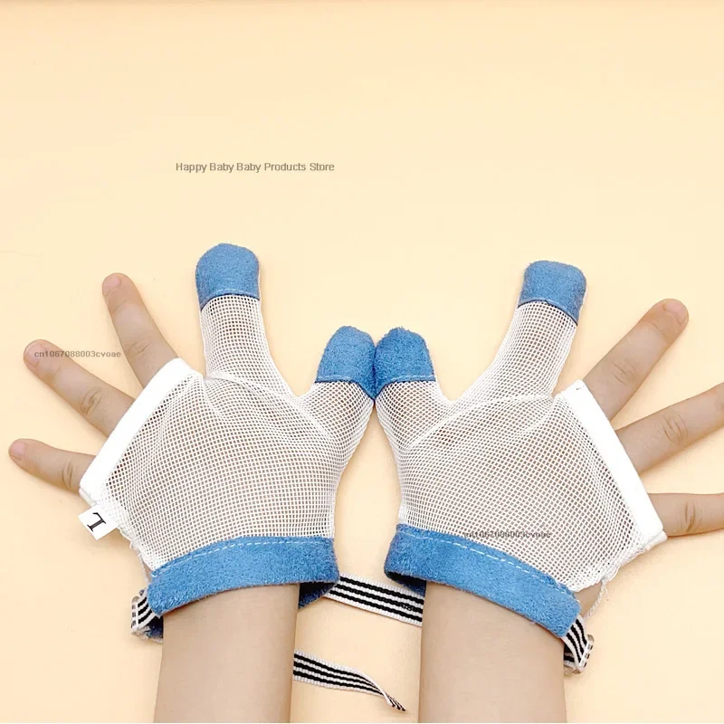 Thumb Index Finger Eating Hand Corrector for Babies To Stop Biting Finger Covers Children To Prevent Hand Addiction with Gloves