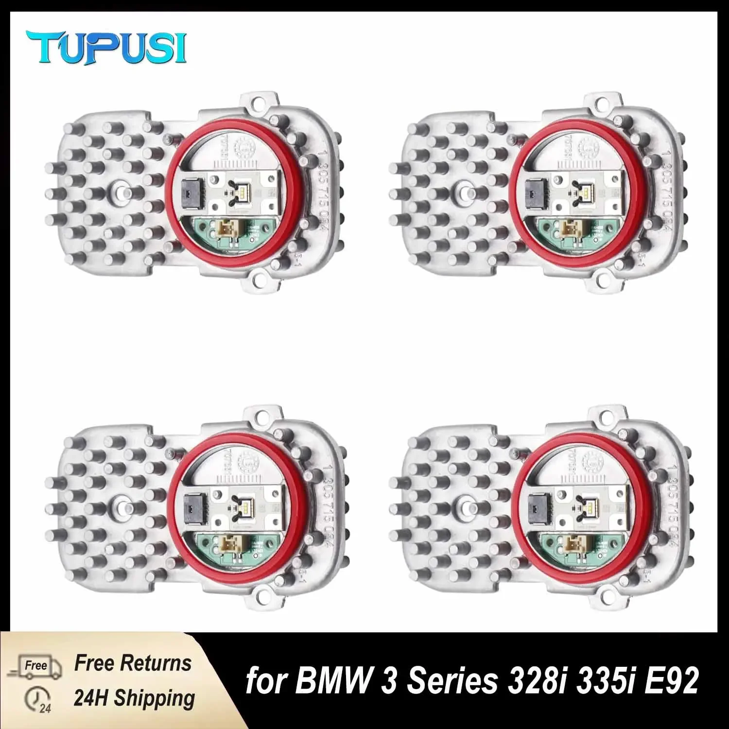63117263051 White DRL Boards LED Headlight Front Lamp Daytime Running For BMW E92 E93 F80 F32 F33 F36 F83 F82 F06 1305715084