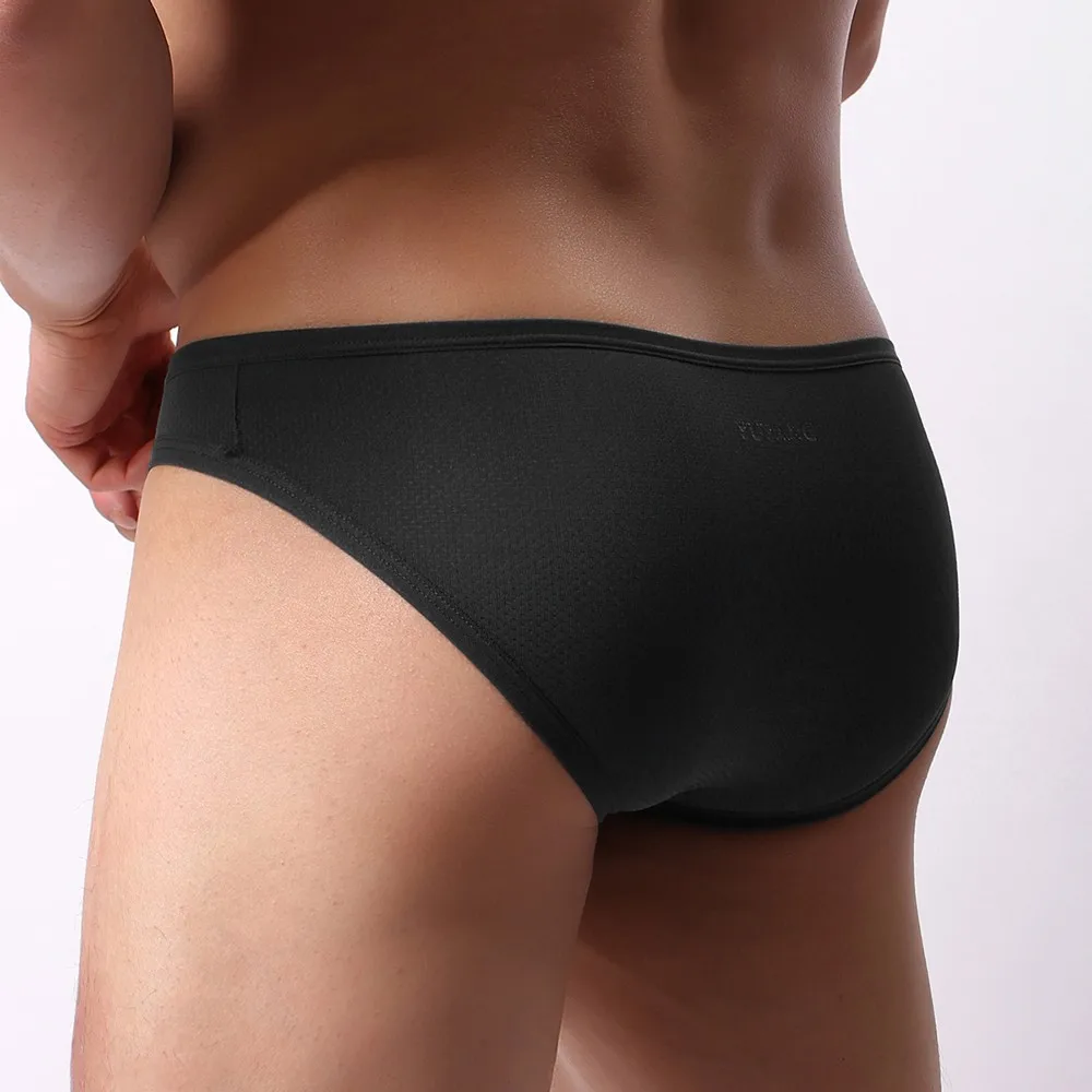 

Мужские трусы-брифы с анатомическим мешочком, дышащие, с низкой посадкой