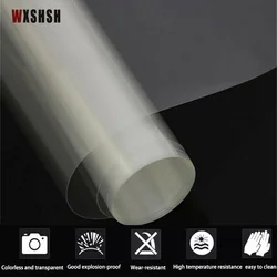 2mil Explosion-proof  Clear Window Film Home Security Shatterproof Vinyl Window Sticker Removable for Home and Office