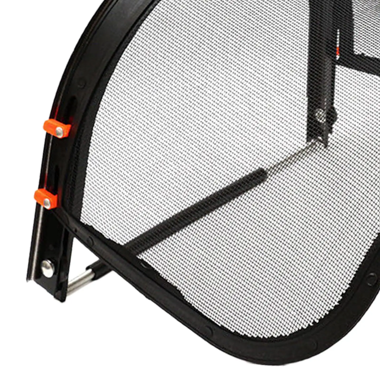 Ersatz-Gesichtsschutz- und Halterungsset für Schutzhelme. Robuste Aluminiumhalterung