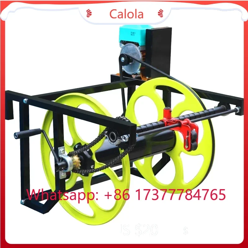 Agricultural High Voltage Remote Control Spraying Machine Trailer Type Pipe Winding Spray Rack