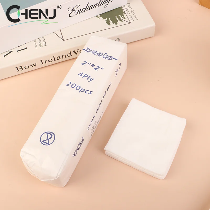 1Pack Gauze Pad Cotton First Aid Kit Emergency Waterproof Wound Dressing Sterile Gauze Pad Accessories