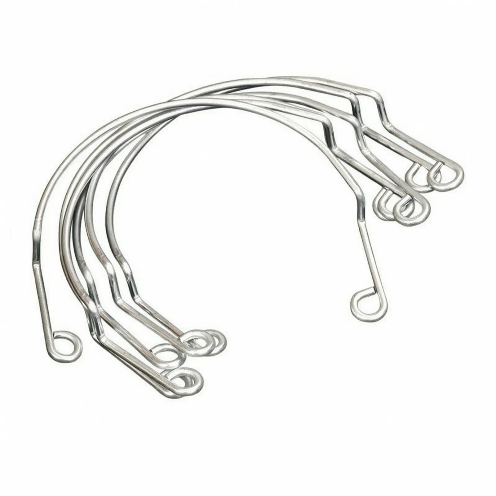 Snooker Table Pocket Metal Bracket Billiard Ball Net Holder Kit Pool Table Parts Stable Curved Support Arm