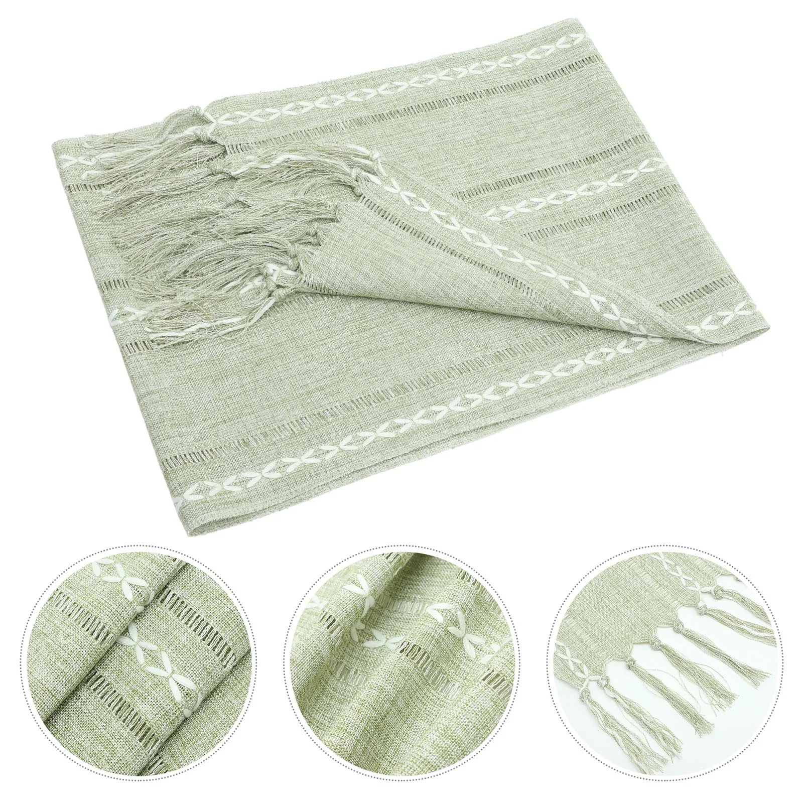 

Tablecloths Runner for Rustic Foldable Runners Dining Decorative Coffee Small Farm House Farmhouse Banquet