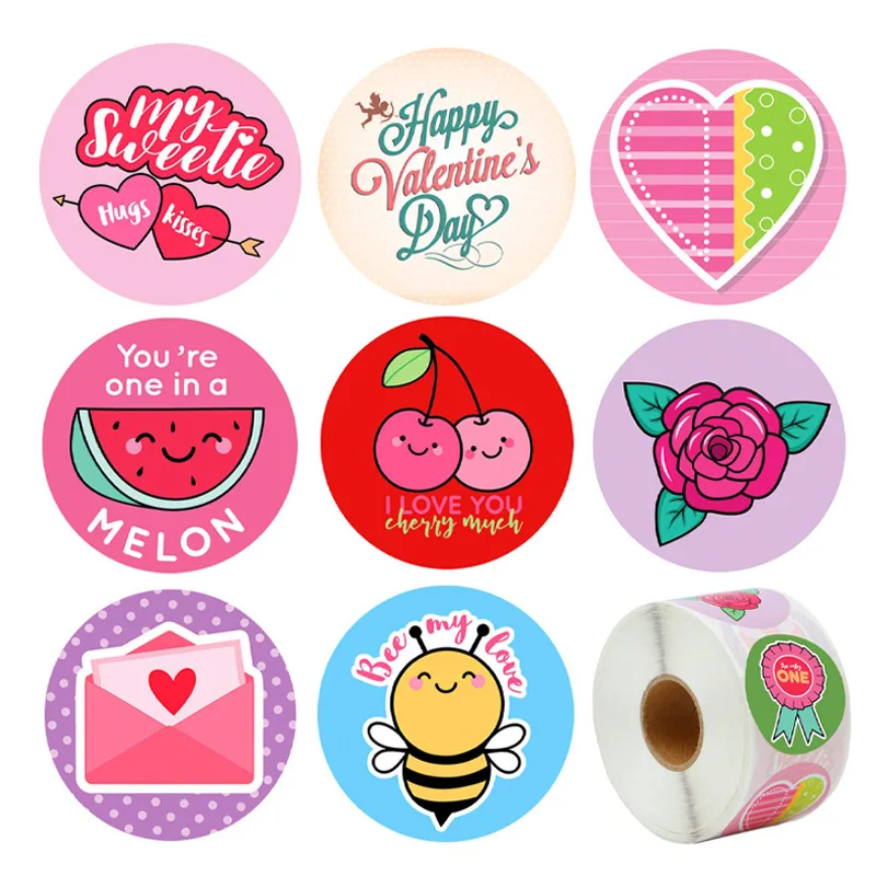 Reward Stickers Cartoon Cute Sticker For School Teacher Student Stationery Sticker 50pcs Labels Per Roll